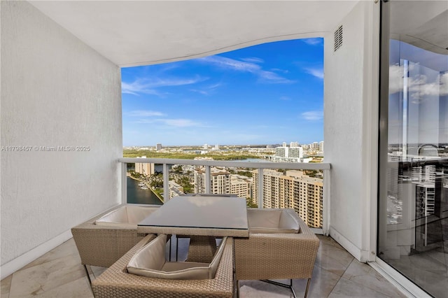 15811 Collins Ave Unit 2506, Sunny Isles Beach, FL 33160 - balcony featuring a view of city