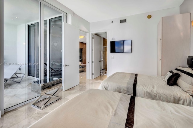 15811 Collins Ave Unit 2506, Sunny Isles Beach, FL 33160 - bedroom with marble finish flooring