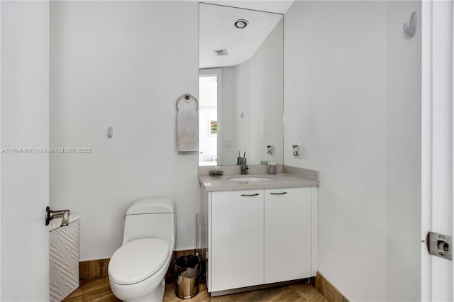 15811 Collins Ave Unit 2506, Sunny Isles Beach, FL 33160 - bathroom featuring toilet and vanity