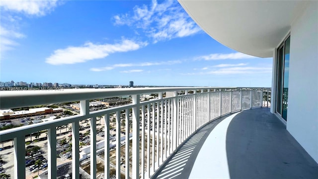 1745 E Hallandale Beach Blvd Unit 2007W, Hallandale Beach, FL 33009 - balcony featuring a view of city
