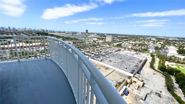 1745 E Hallandale Beach Blvd Unit 2007W, Hallandale Beach, FL 33009 - balcony featuring a city view
