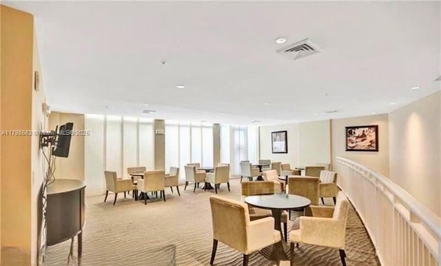 1745 E Hallandale Beach Blvd Unit 2007W, Hallandale Beach, FL 33009 - carpeted dining space with recessed lighting