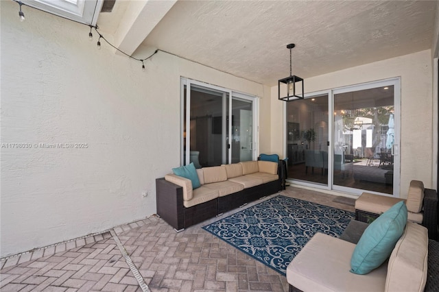 1199 NW 166th Ave, Pembroke Pines, FL 33028 - view of patio with an outdoor living space