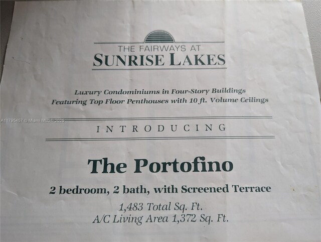 2541 N Nob Hill Rd Unit 205, Sunrise, FL 33322 - view of a license / certification