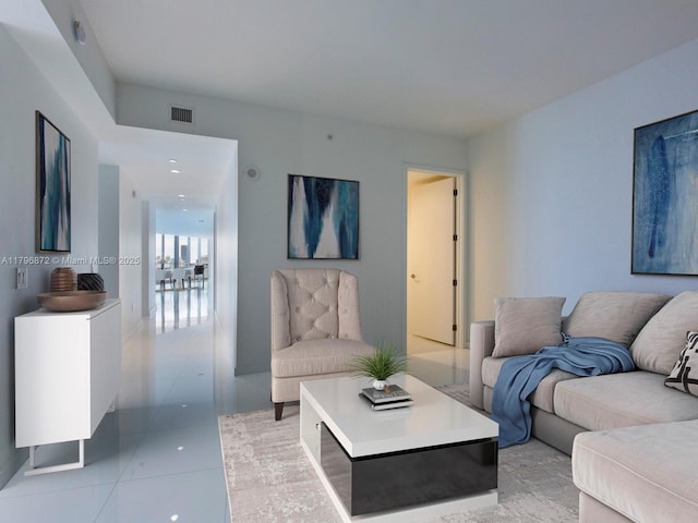 851 NE 1st Ave Unit Ph5011, Miami, FL 33132 - living area with light tile patterned floors