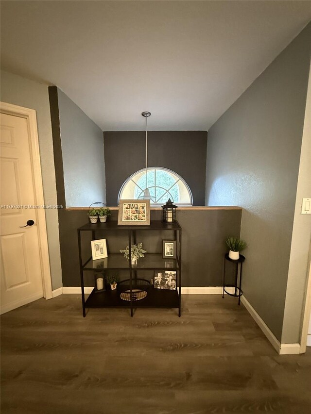 238 Magnolia Ave, Davie, FL 33325 - sitting room with wood finished floors and baseboards