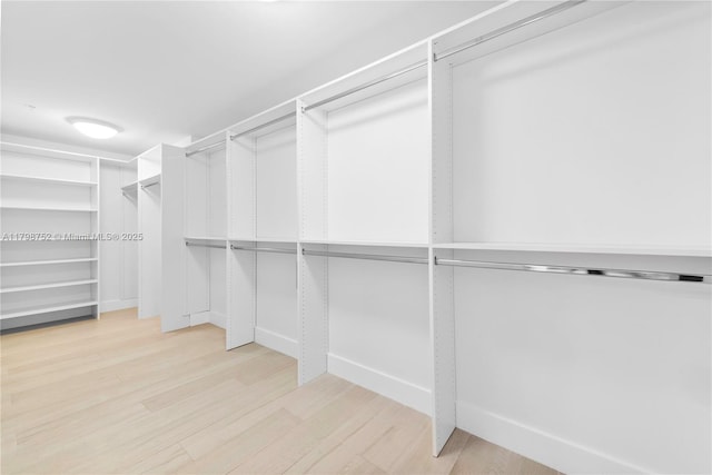 1180 N Federal Hwy Unit 1407, Fort Lauderdale, FL 33304 - walk in closet with light wood-style flooring