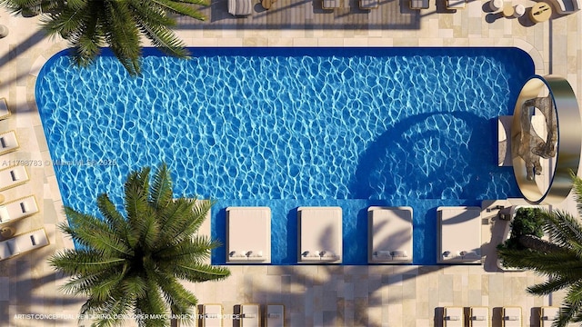 view of pool