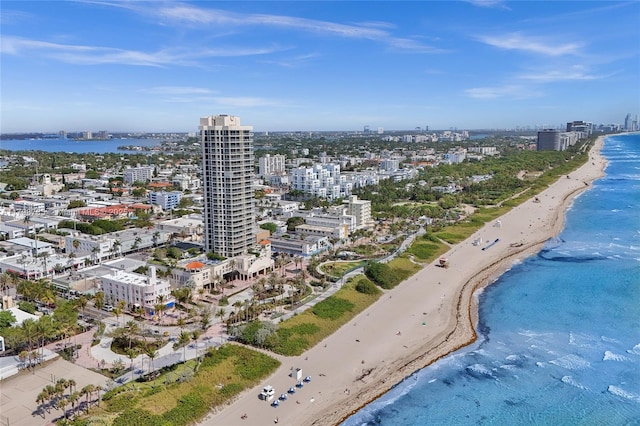 7330 Ocean Ter Unit 8-C, Miami Beach, FL 33141 - view of urban area with waterfront with a beach