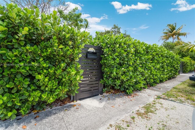 view of gate