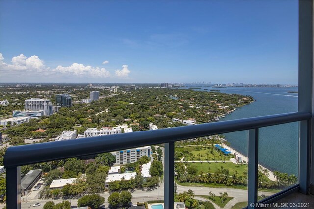 601 NE 36th St Unit 3101, Miami, FL 33137 - water view featuring nearby urban area