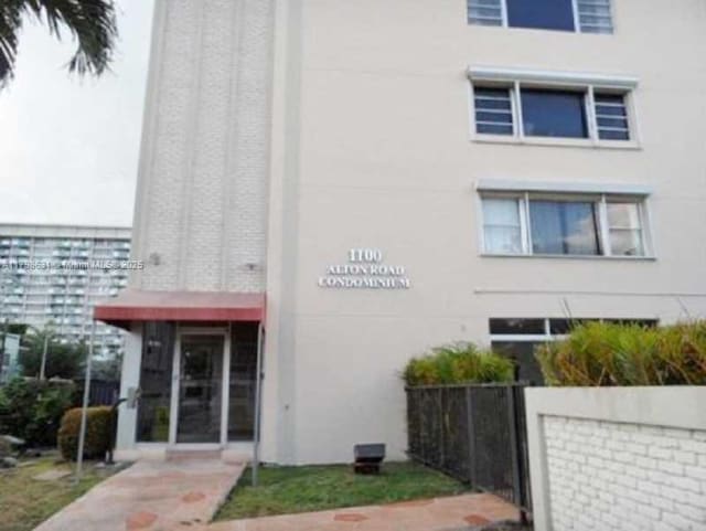 view of property