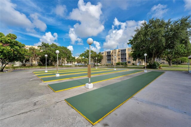 922 NE 199th St Unit 206, Miami, FL 33179 - view of home's community featuring a bocce ball area