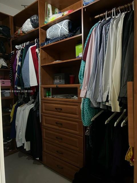 view of spacious closet