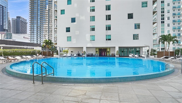 view of community pool