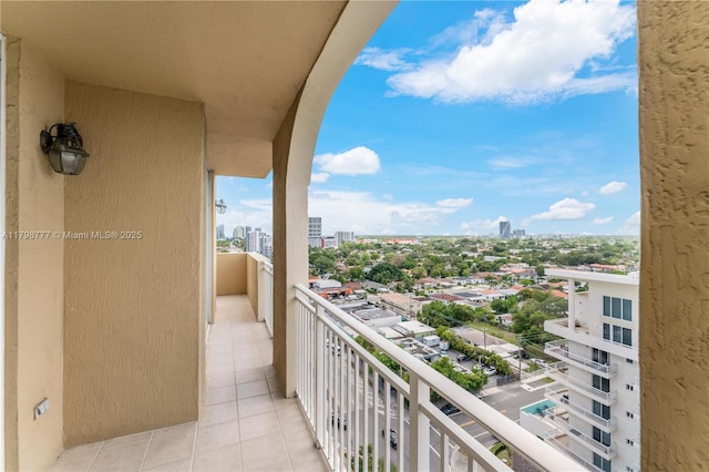2425 SW 27th Ave Unit 1408, Miami, FL 33145 - balcony with a city view