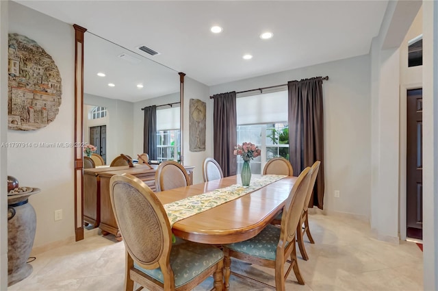 12672 Tucano Cir, Boca Raton, FL 33428 - dining area with recessed lighting and baseboards