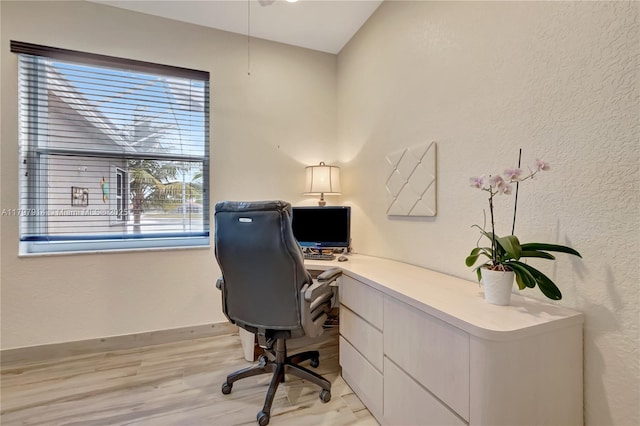 12672 Tucano Cir, Boca Raton, FL 33428 - office featuring light wood-type flooring and baseboards