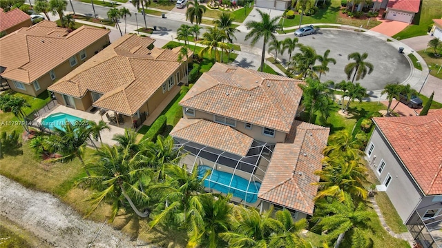 12672 Tucano Cir, Boca Raton, FL 33428 - aerial perspective of suburban area with a pool