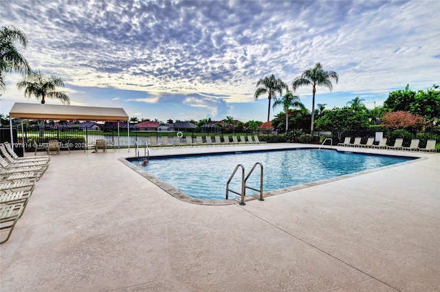 12672 Tucano Cir, Boca Raton, FL 33428 - community pool featuring fence, a patio, and a gazebo