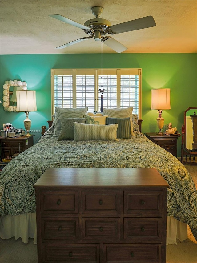 10610 SW 103rd St, Miami, FL 33176 - bedroom featuring carpet flooring, multiple windows, and a ceiling fan