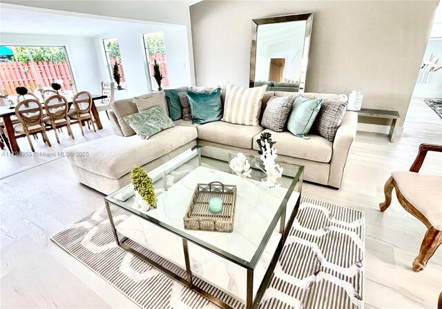 2406 Marathon Ln, Fort Lauderdale, FL 33312 - living area featuring wood finished floors