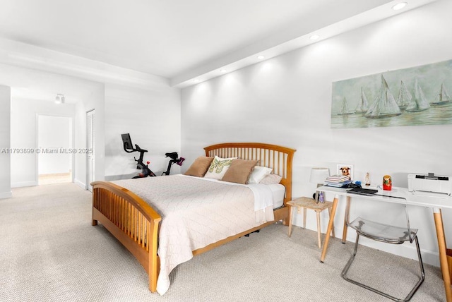151 Crandon Blvd Unit 926, Key Biscayne, FL 33149 - carpeted bedroom featuring recessed lighting and baseboards