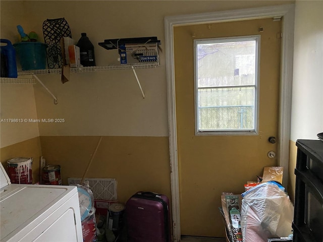 8130 SW 7th Ct, North Lauderdale, FL 33068 - washroom with washer / clothes dryer and plenty of natural light
