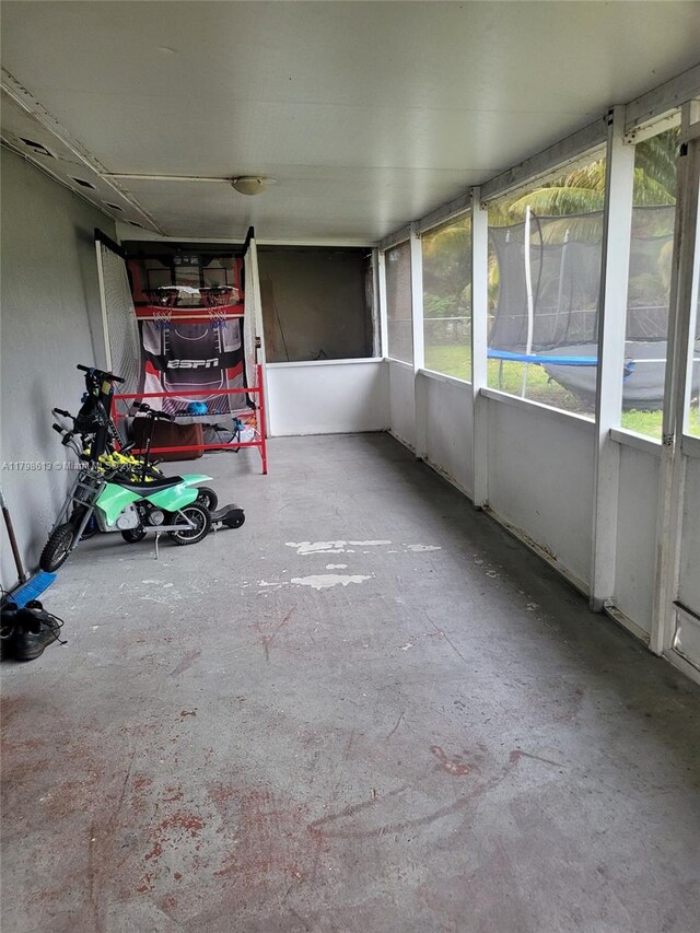 8130 SW 7th Ct, North Lauderdale, FL 33068 - view of unfurnished sunroom