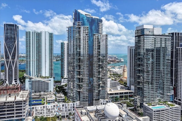 851 NE 1st Ave Unit 4011, Miami, FL 33132 - skyline view with a nearby body of water