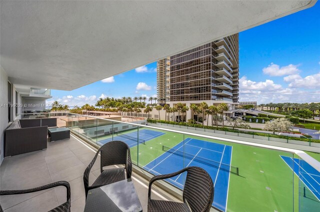 9801 Collins Ave Unit 5S, Bal Harbour, FL 33154 - view of balcony