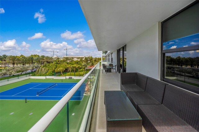 9801 Collins Ave Unit 5S, Bal Harbour, FL 33154 - view of balcony