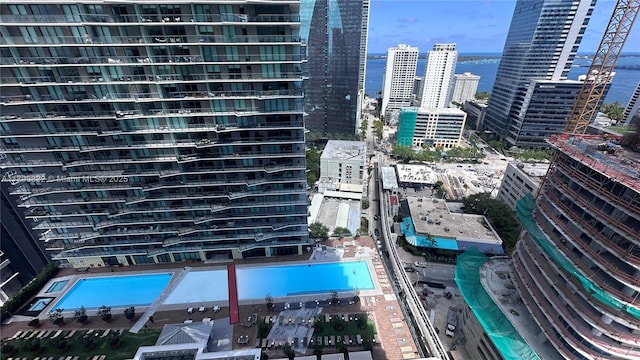 60 SW 13th St Unit 2402, Miami, FL 33130 - city view featuring a nearby body of water