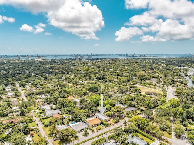 615 NE 115th St, Biscayne Park, FL 33161 - view of urban area with a nearby body of water and a tree filled landscape