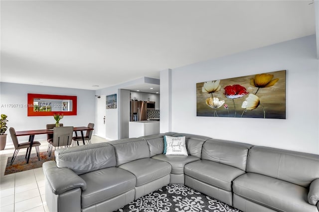 2201 Brickell Ave Unit 77, Miami, FL 33129 - living room featuring light tile patterned flooring