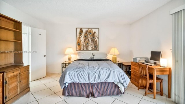 3087 Newport S Unit 3087, Deerfield Beach, FL 33442 - bedroom featuring light tile patterned floors