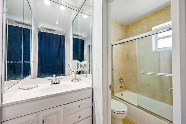 9456 SW 77th Ave Unit T6, Miami, FL 33156 - full bathroom featuring vanity and shower / bath combination with glass door