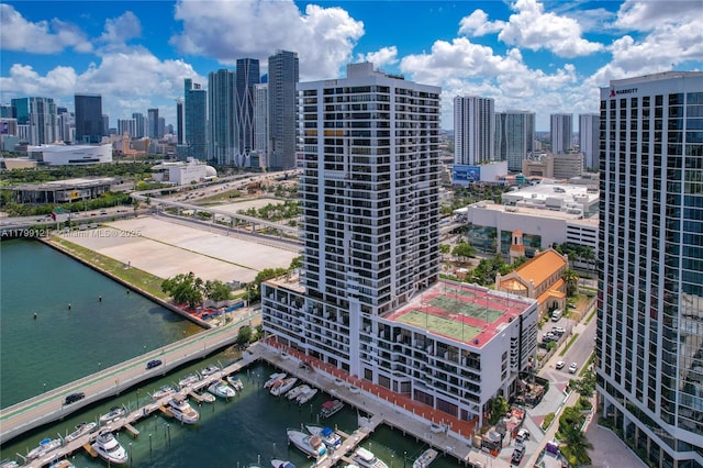 555 NE 15th St Unit 502, Miami, FL 33132 - view of city with a nearby body of water