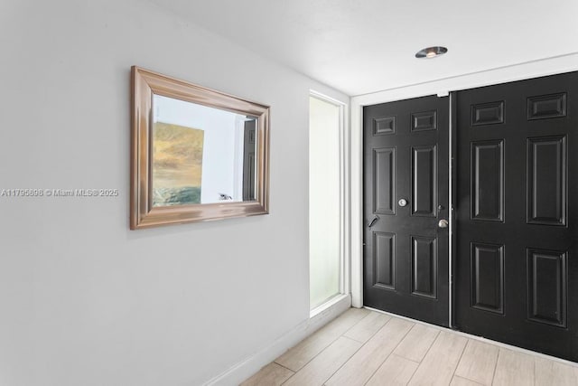 5715 Bayberry Ln, Tamarac, FL 33319 - interior space featuring light wood finished floors and baseboards