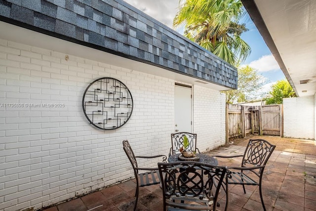 5715 Bayberry Ln, Tamarac, FL 33319 - view of patio / terrace featuring a gate and fence