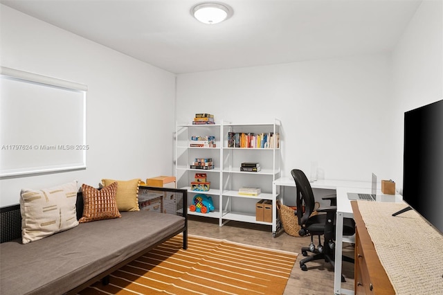950 NE 88th St, Miami, FL 33138 - office area with wood finished floors