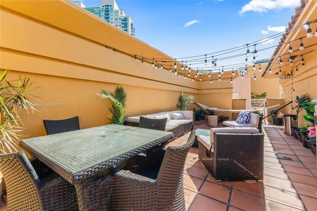 140 Jefferson Ave Unit 14020, Miami Beach, FL 33139 - view of patio / terrace featuring an outdoor hangout area