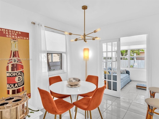 729 85th St, Miami Beach, FL 33141 - dining area with a chandelier