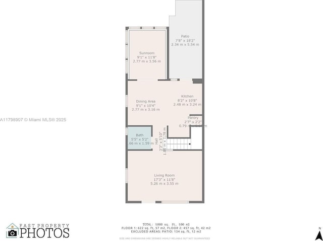 729 85th St, Miami Beach, FL 33141 - property floor plan