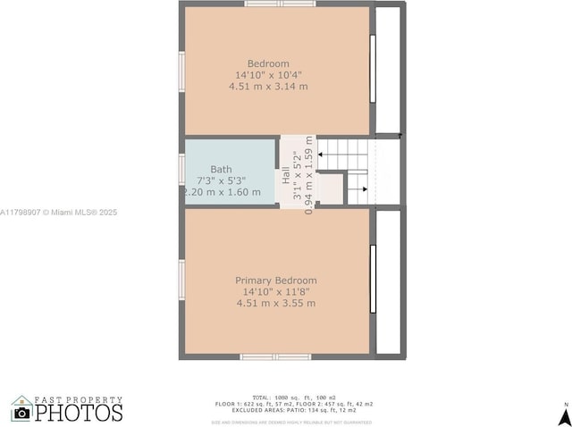 729 85th St, Miami Beach, FL 33141 - property floor plan