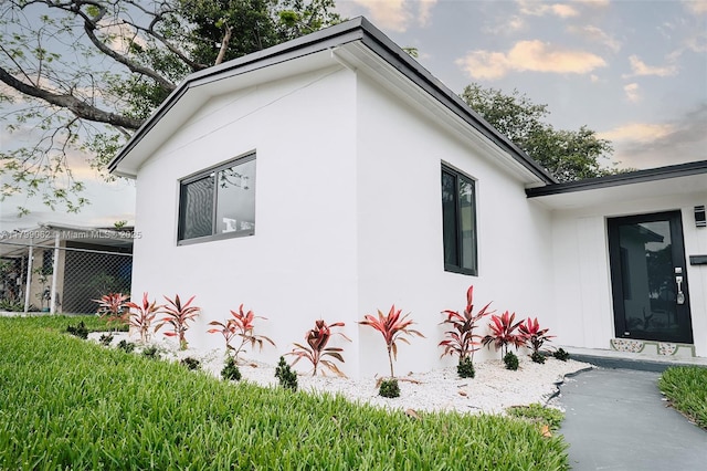 17940 NW 13th Ct, Miami Gardens, FL 33169 - view of side of home with stucco siding