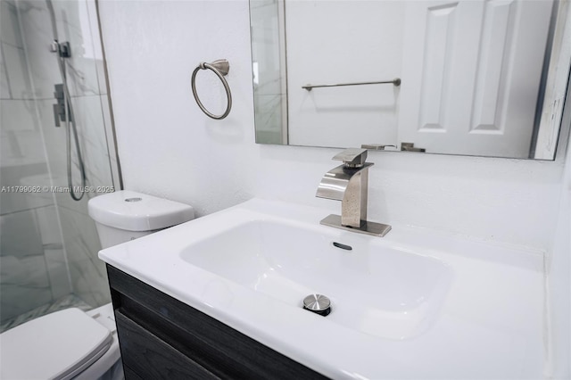 17940 NW 13th Ct, Miami Gardens, FL 33169 - bathroom with toilet, vanity, and a stall shower