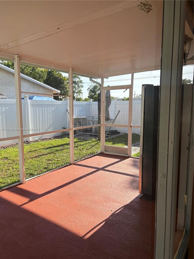 2650 NW 67th Ter, Margate, FL 33063 - view of unfurnished sunroom