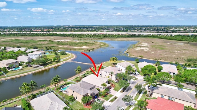 14284 NW 18th Mnr, Pembroke Pines, FL 33028 - view of property location featuring a large body of water and nearby suburban area