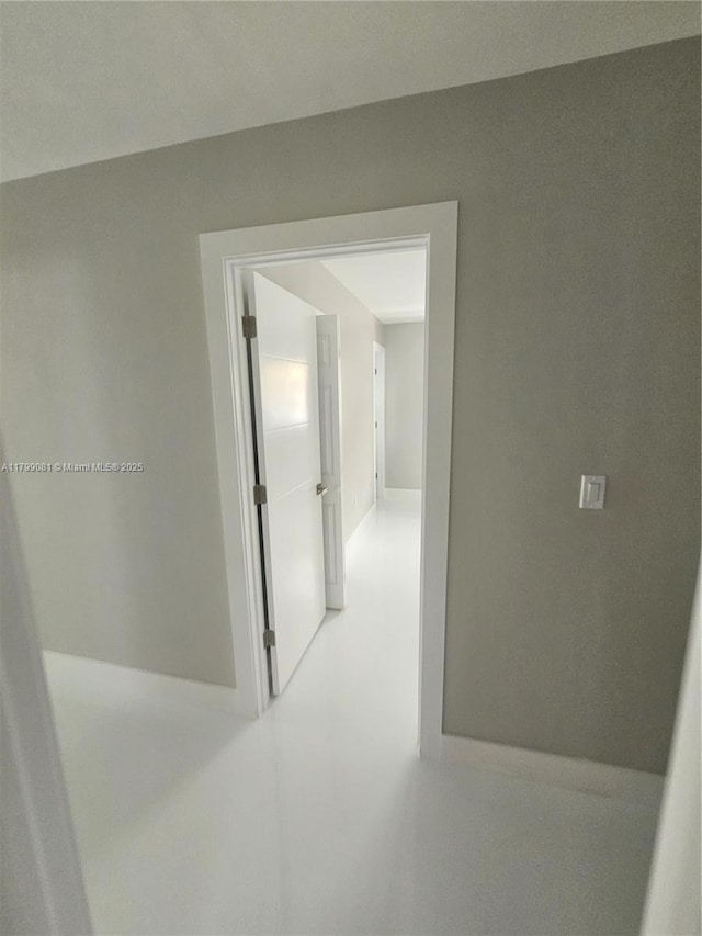 view of hall